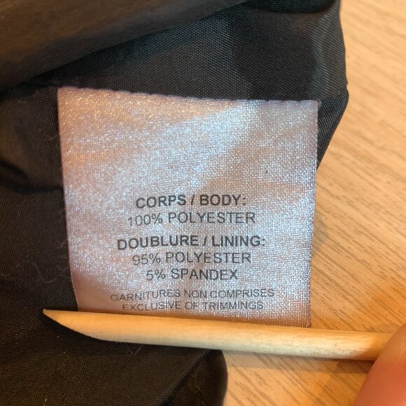 COKLUCH - Zebra sleeveless Dress - black and white - large - Picture 10 of 11